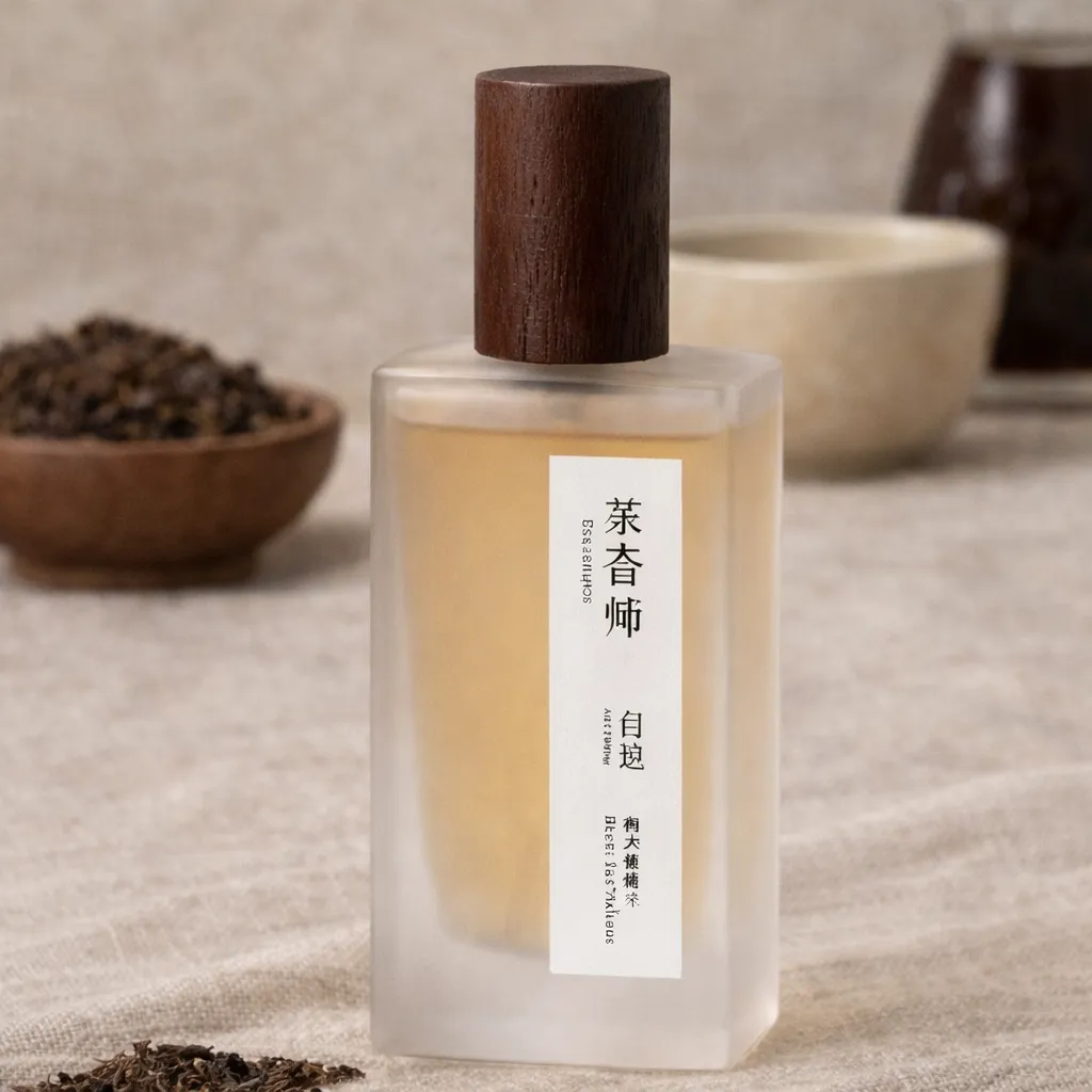 Chasense dark tea perfume Find Myself smoky meditative fragrance